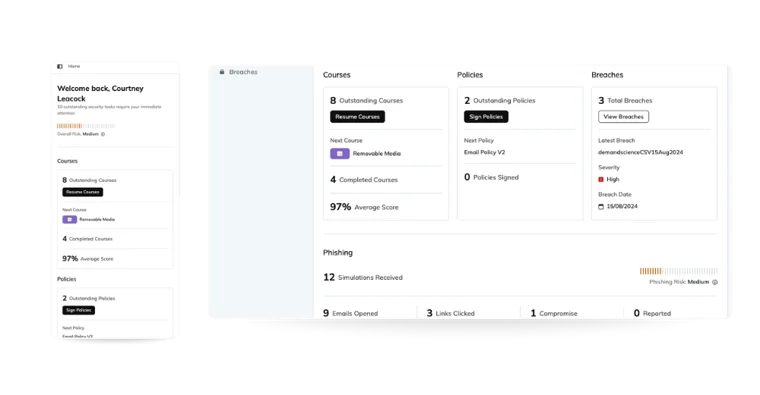 Neues Dashboard